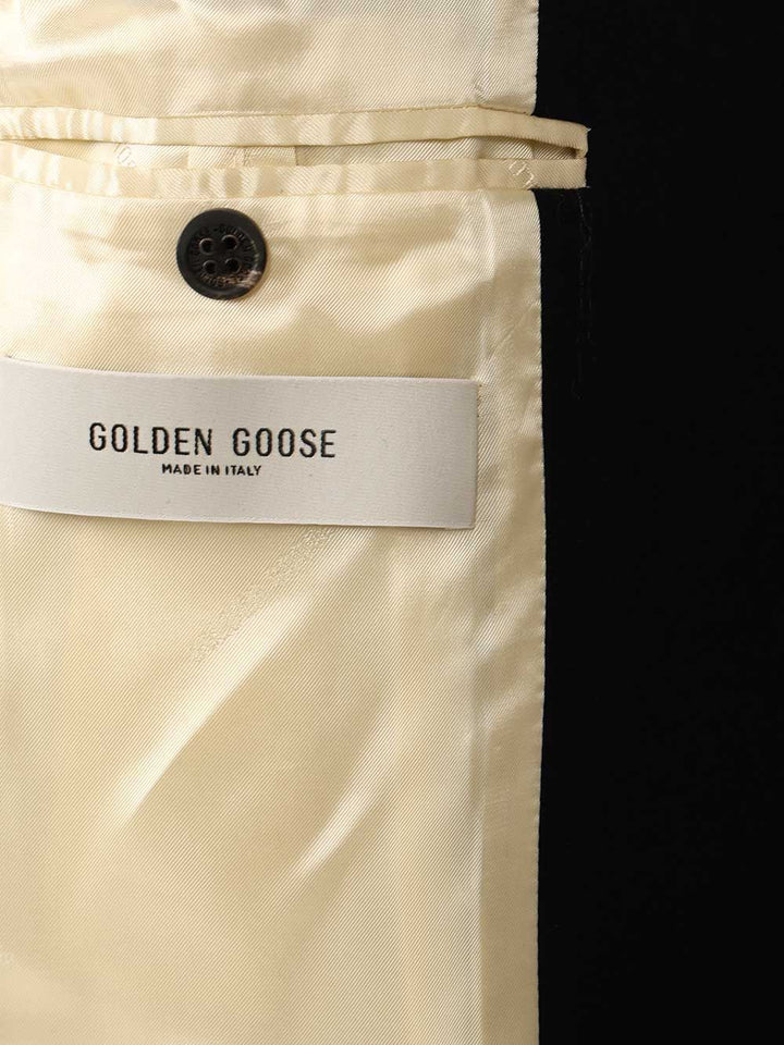 Golden Goose Deluxe Brand Journey Coat Hats - Blue | 111571f3983a1dc1324ab869c296da6ecc42134d