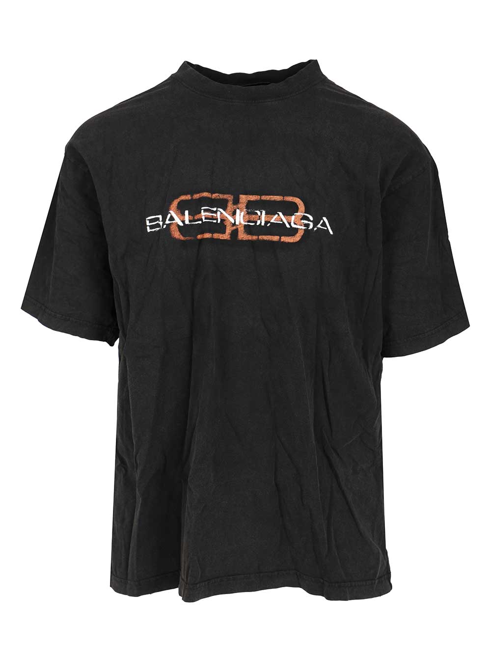 Balenciaga Bb Icon T-Shirt - Black | 8876a58fd3f44e1f98837e5536c105ae46d7c703