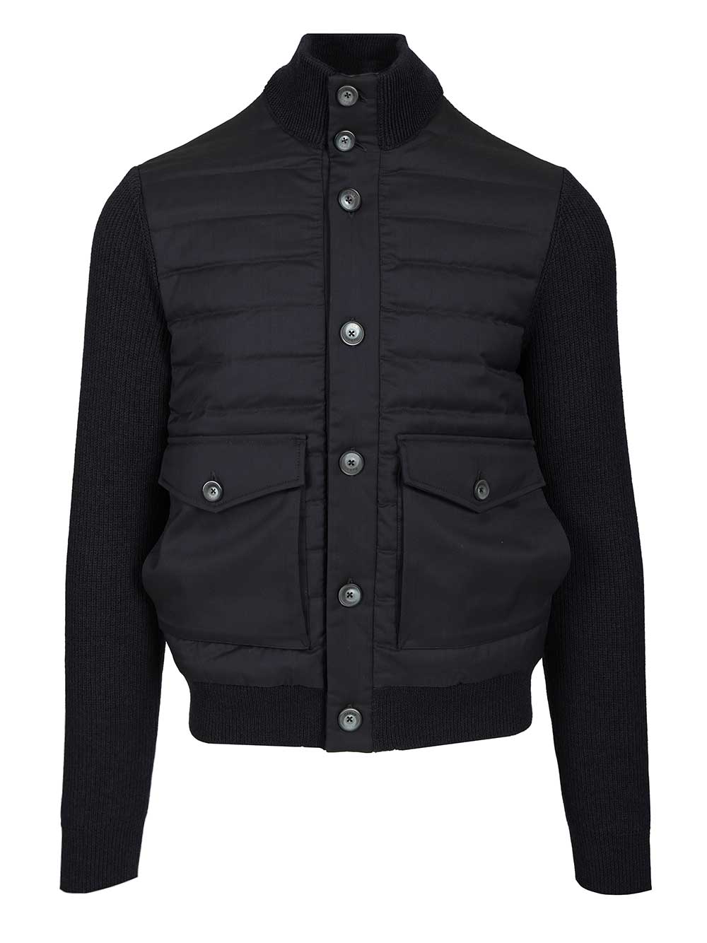 Herno Jacket In Pure Merino Wool Jackets - Blue | e24307e2aac8fe8653492148bfda3c5bb748cc3f