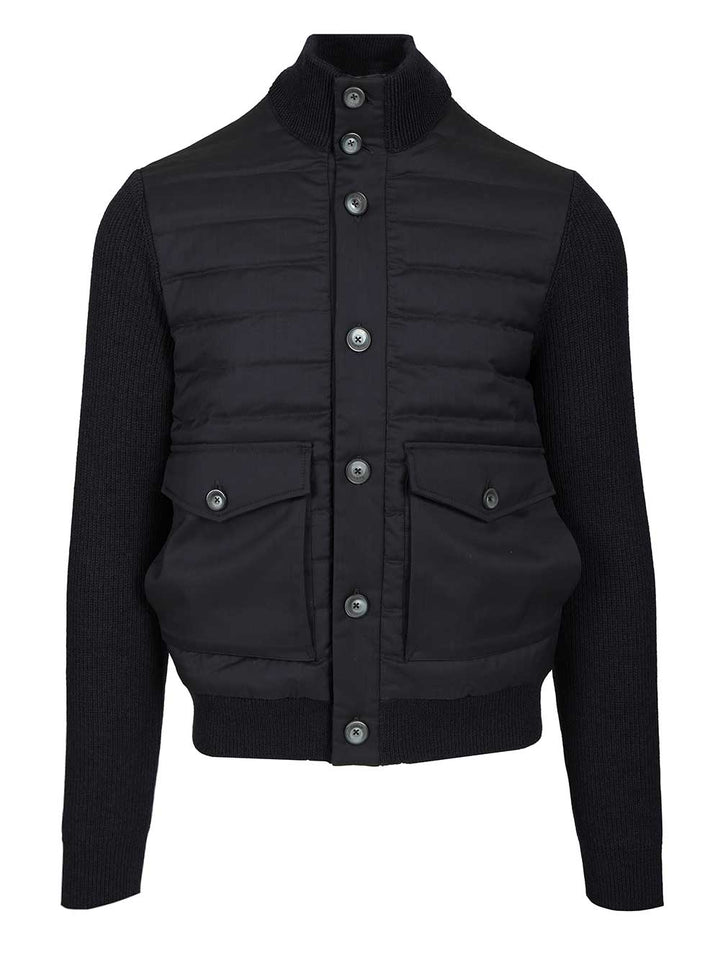 Herno Jacket In Pure Merino Wool Jackets - Blue | e24307e2aac8fe8653492148bfda3c5bb748cc3f