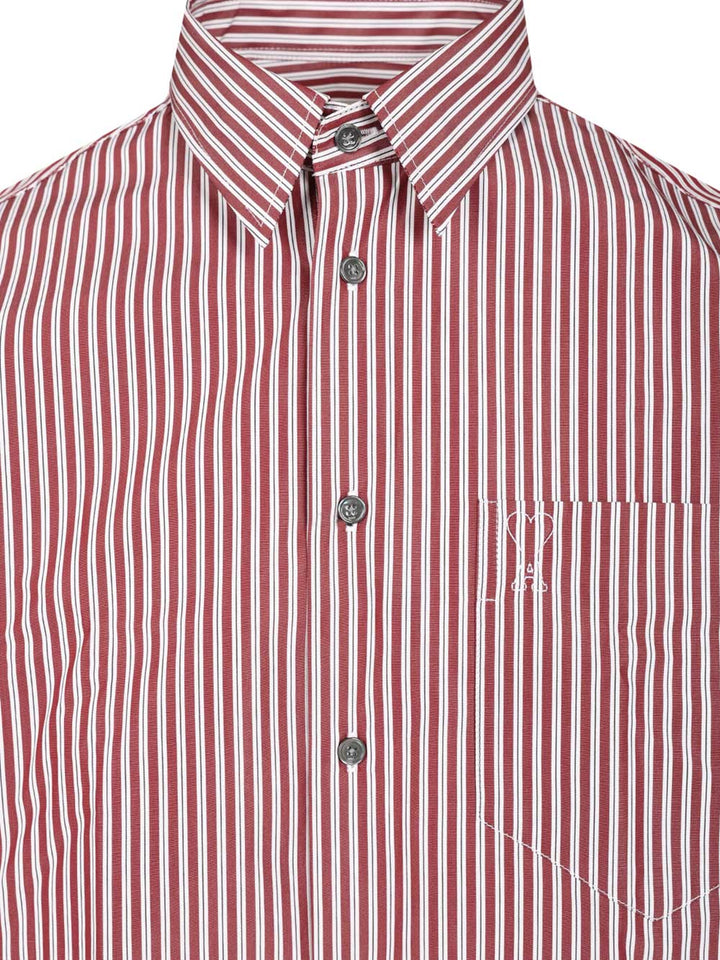 Ami Boxy Shirt Shirts - Grey | 16afc6b2c022ef58f6e474325cd7adc4609e294a