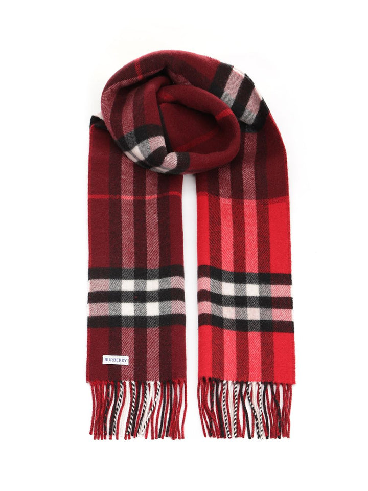 Burberry Check Cashmere Scarf Scarves And Foulards - Multicolor | e6b0a984232cde622e8015046e365cee27f2f452