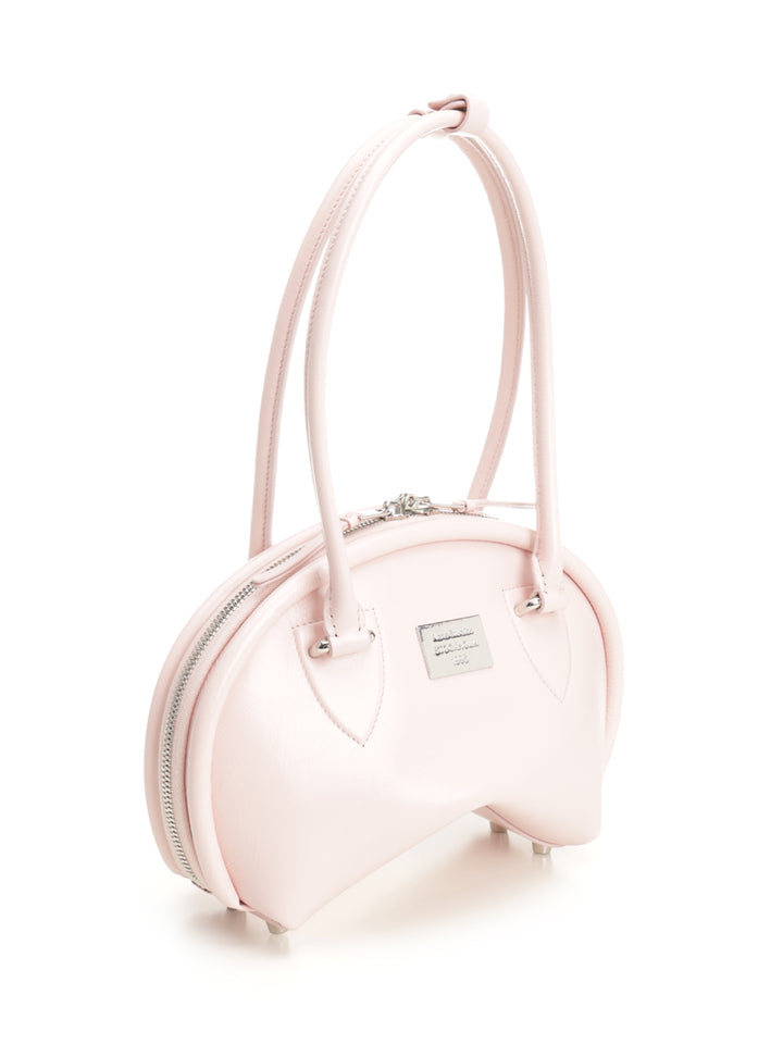 Acne Studios Bowlina Bag Shoulder Bags - Rose | f65f591df57b40396c5debdd75f0c4b7842408eb