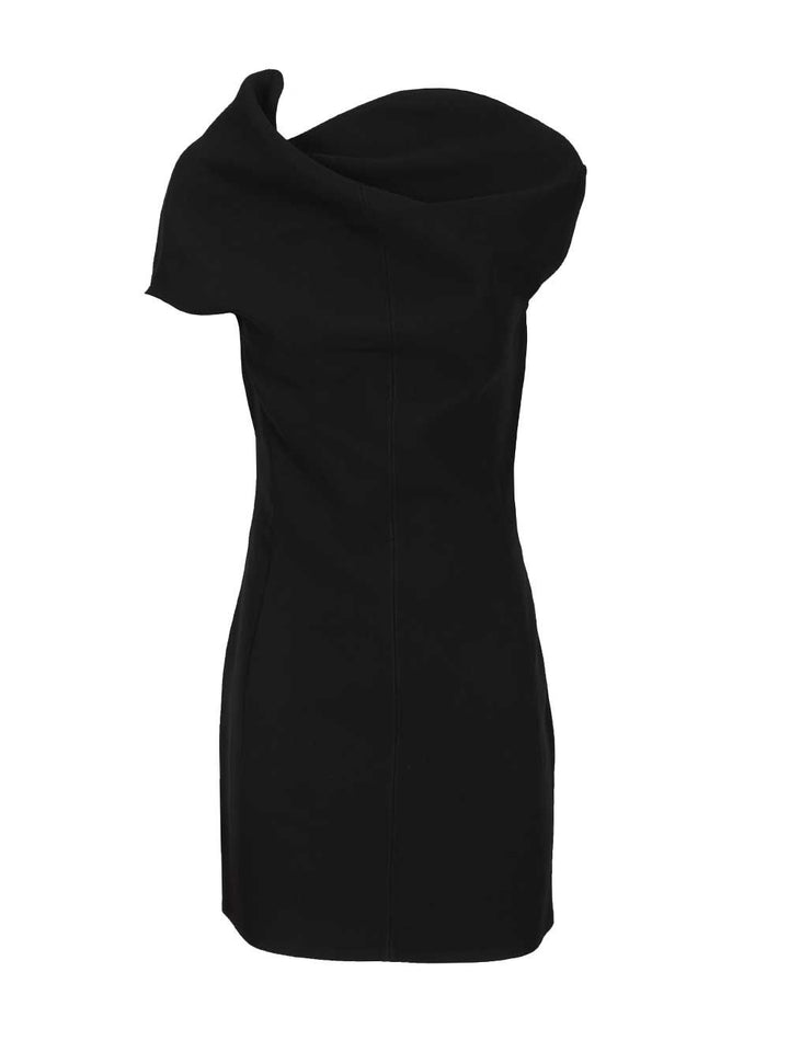Jacquemus Short Fish Dress Dresses - Black | 834986bfb6013e1a49e6915546b3d9174d21f3ca