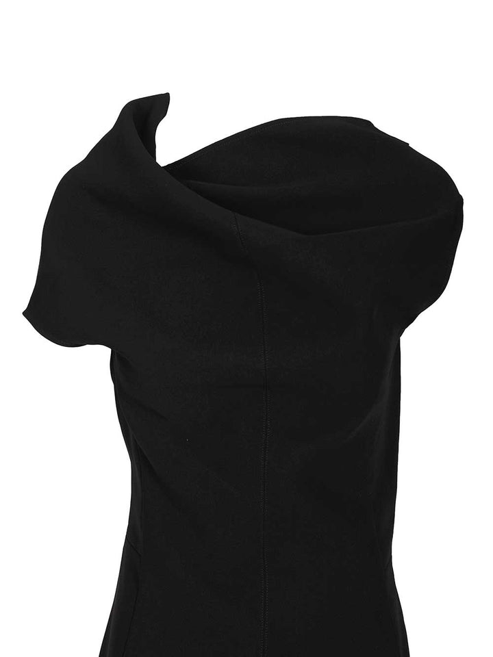 Jacquemus Short Fish Dress Dresses - Black | 234aef91f9957c55b96460e6ff99ad878809180d