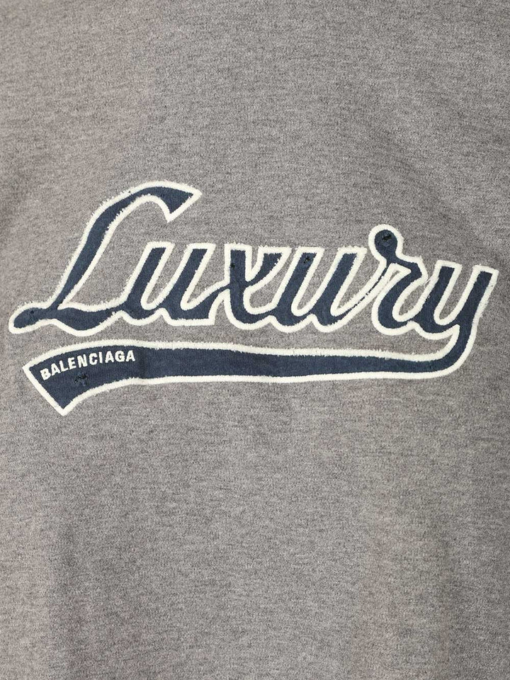 Balenciaga Shrunk T-Shirt - Grey | be7f9a2287baae7884e381175b936543bfa2cbb8