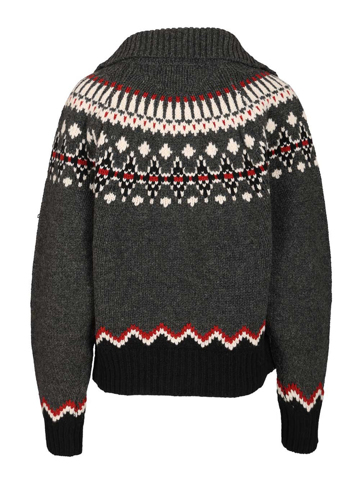 Alanui Sweet Winter Knitwear - Grey | aae3a53c655b965a8eb152855775cfafa175a591
