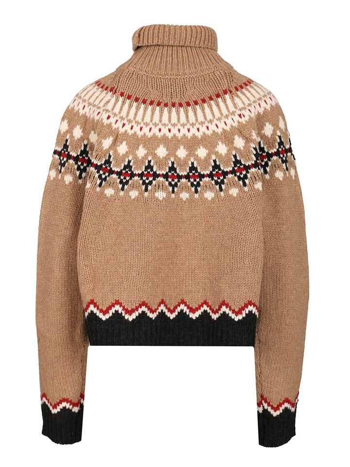 Alanui Sweet Winter Knitwear - Beige | 78515269f359a681cb9e234df7d52eac16bec2cc