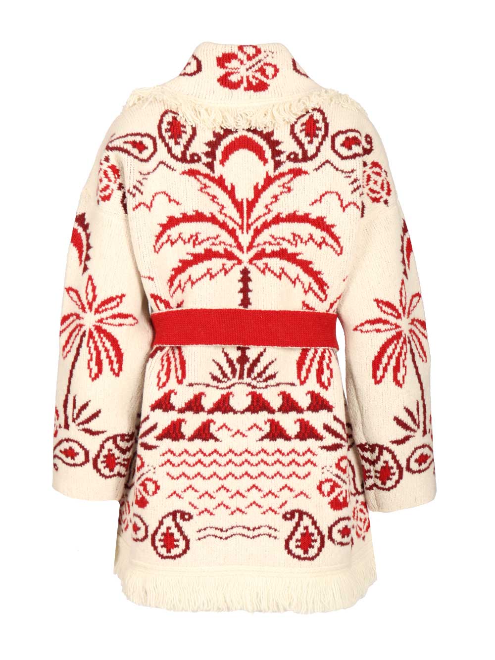 Alanui Glimpse Of Eden Knitwear - Bordeaux | 0c5588d33f4c5d2efb76e064b8904ba3ef474493