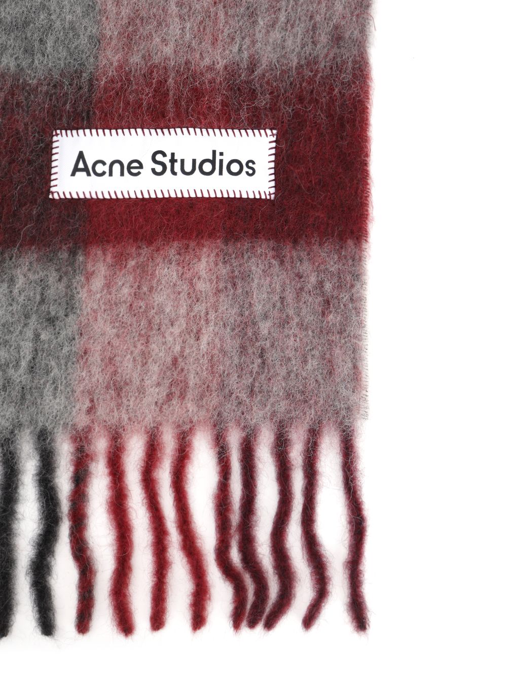 Acne Studios Fringed Scarf Scarves And Foulards - Red | c23086135e04cbc25f1ace6f80049a7d1d3517e2