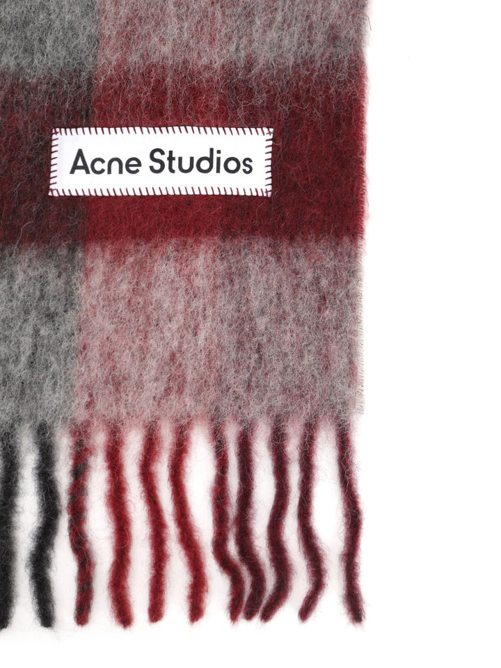 Acne Studios Fringed Scarf Scarves And Foulards - Red | c23086135e04cbc25f1ace6f80049a7d1d3517e2