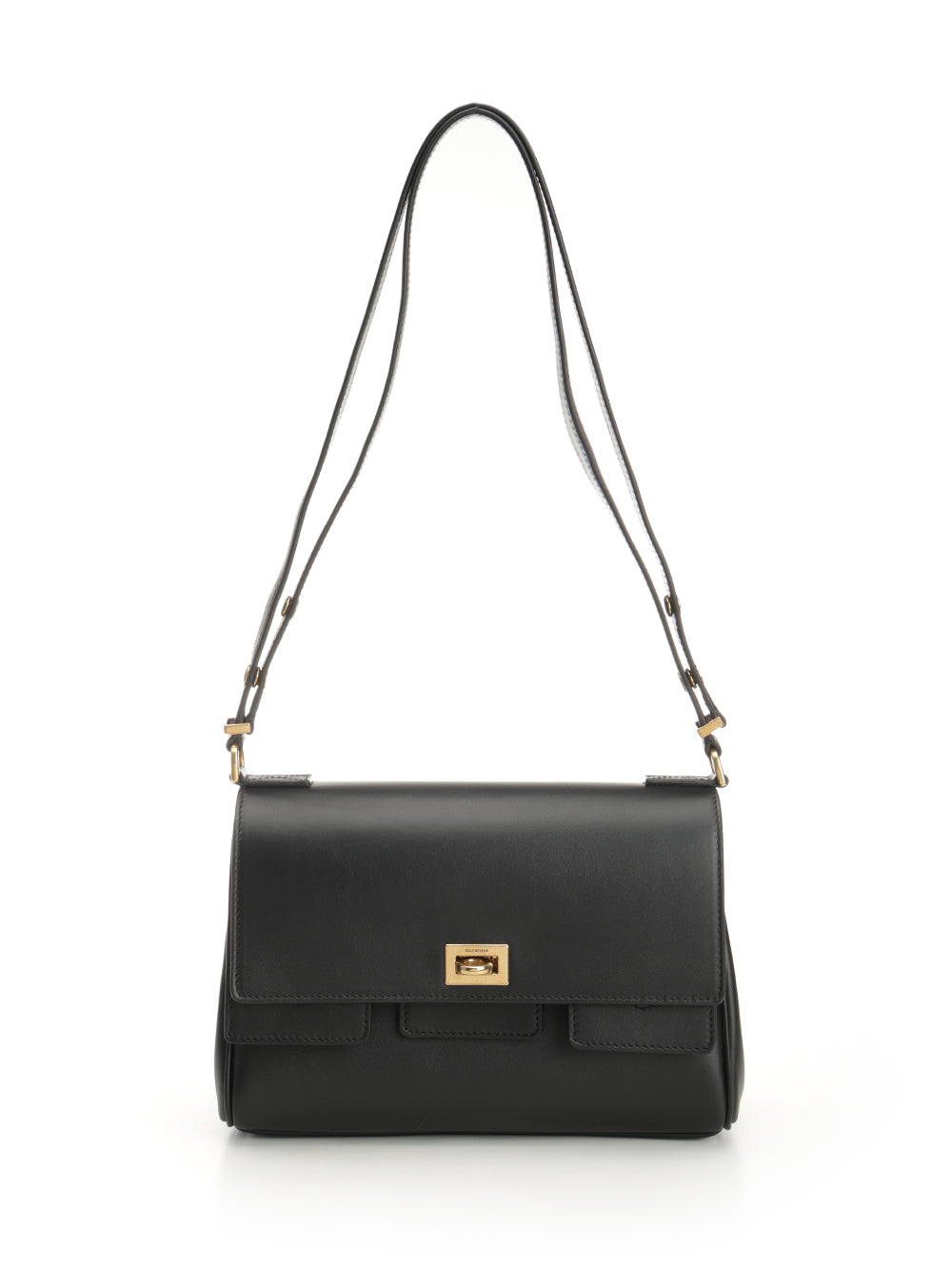 Balenciaga Flap Bel Air Shoulder Bags - Black | 274deaf19856a4e3cebf636ff1fc16757d530cad