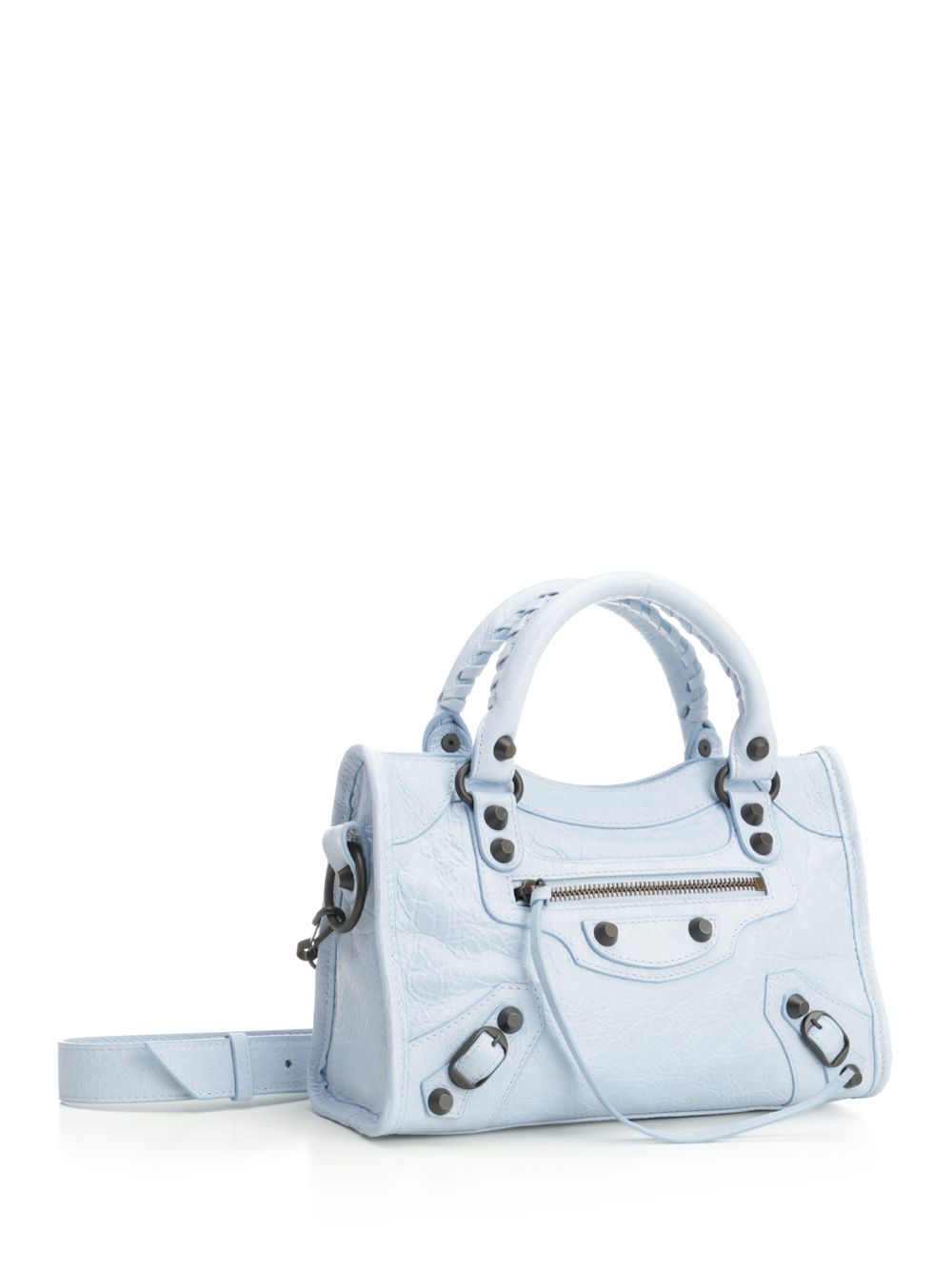 Balenciaga Le City Mini Bag Handbags - Light blue | 474aa23645ad5a420a54ea5ea88076f5c8058381
