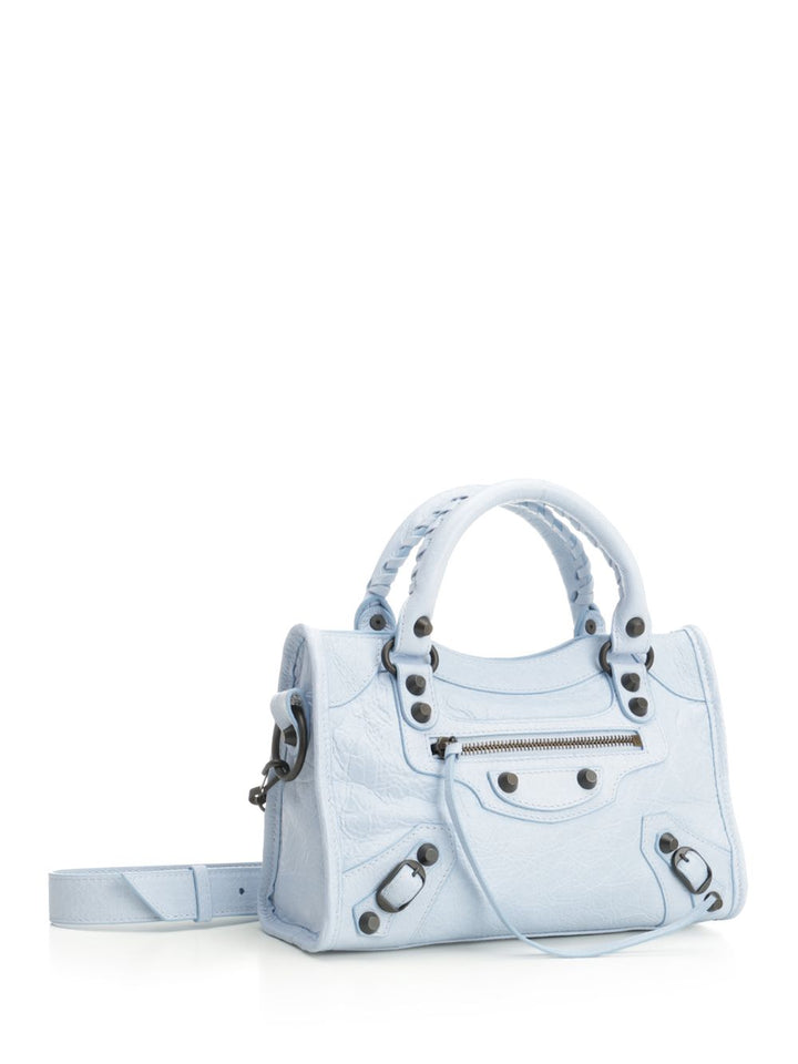 Balenciaga Le City Mini Bag Handbags - Light blue | 474aa23645ad5a420a54ea5ea88076f5c8058381
