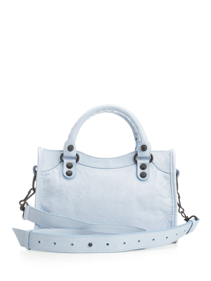 Balenciaga Le City Mini Bag Handbags - Light blue | a458ae600458f678973b523261095089ea9bf0a0