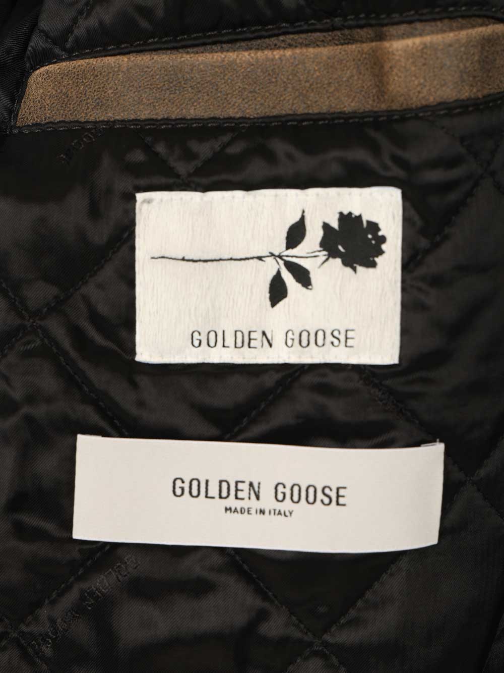 Golden Goose Deluxe Brand Leather Jacket Jackets - Brown | 8c486729989e95343ea03bd7f8a95702dbfd9121