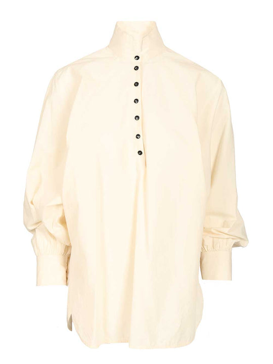 Cristal Tendon Trousers Beige