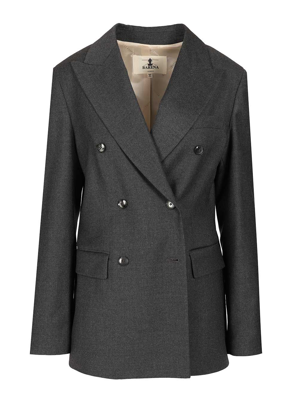 Barena Venezia Mimi Flan Jackets - Grey | 80fd1adebd2dd196b172d6be2447ead2ff990b01