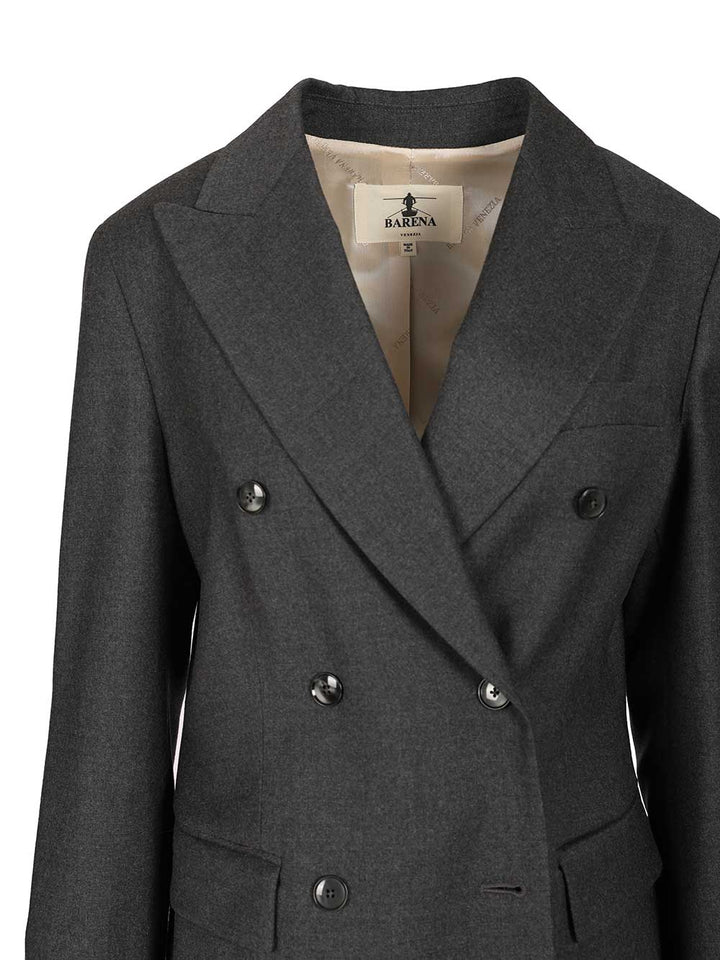 Barena Venezia Mimi Flan Trousers - Grey | 250043420b69cead6801117c6741dfa630ee8609