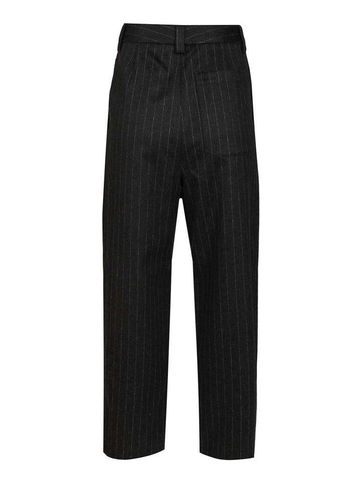 Barena Venezia Roxanne Filone Trousers - Grey | 257e378329f1ada49b053bc1f2c9136a7f271d43