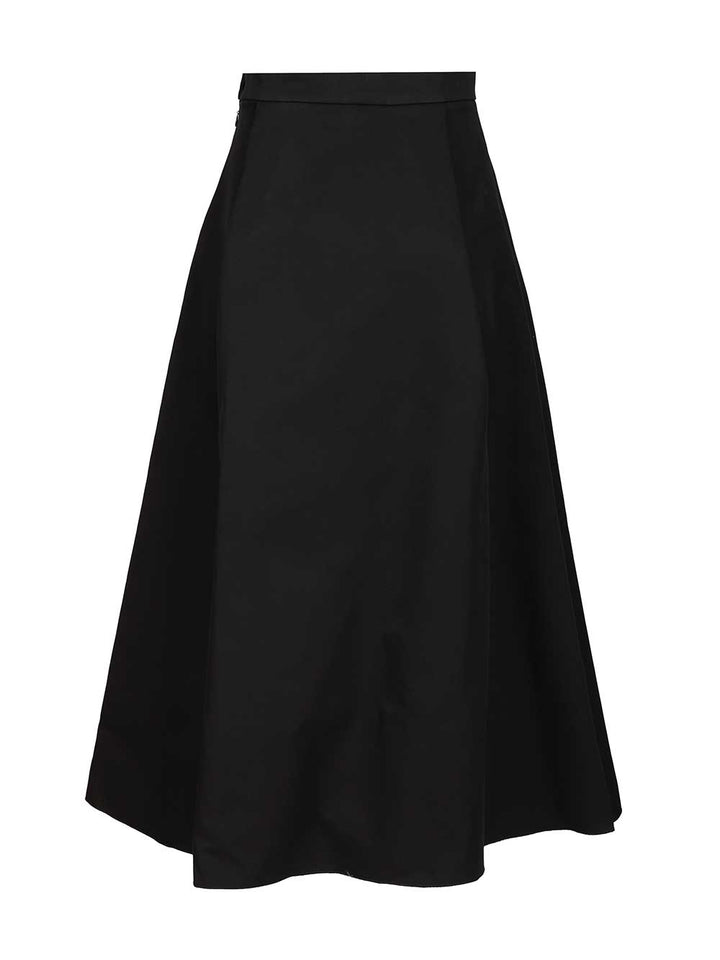 Barena Venezia Imma Duo Skirts - Black | ac80d0f427cbc9cafaa2d8b9071c1d555b597a72