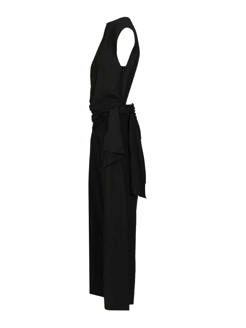 AlaÏA Draped Jumpsuit Jewelry - Black | 4a3d560eb9d8b554ba0586f16c9c66db3e4804b9