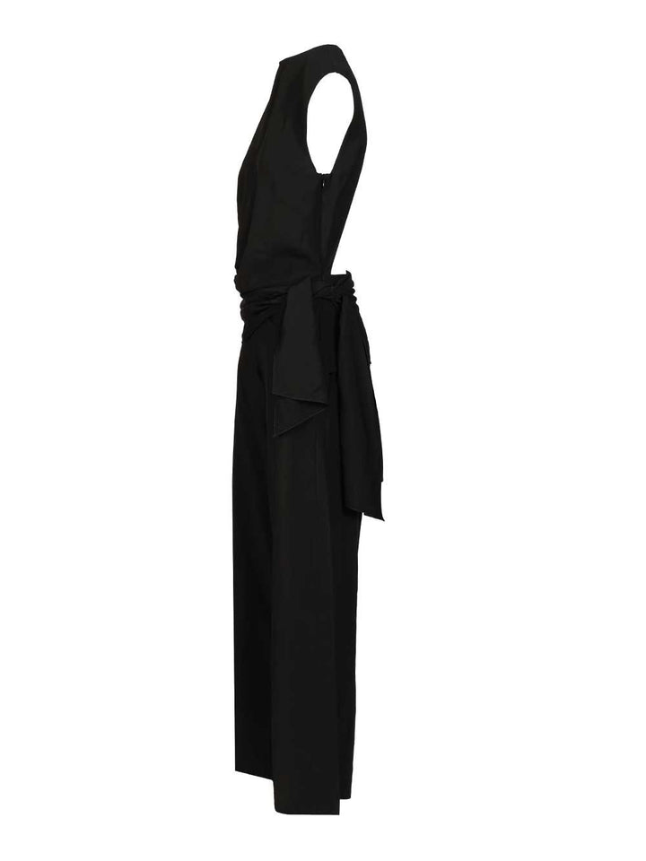 AlaÏA Draped Jumpsuit Jewelry - Black | 4a3d560eb9d8b554ba0586f16c9c66db3e4804b9