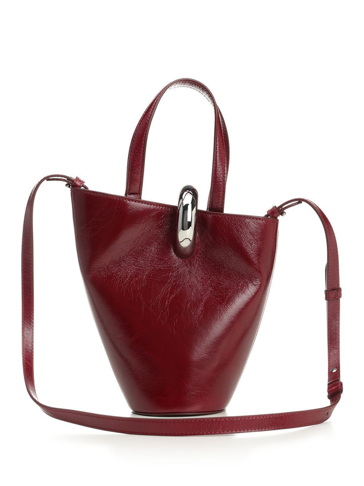 Jacquemus Le Petit Bambola Bag Handbags - Bordeaux | 0876dafc05ad4648702238c9bbf3ff6f81be1346