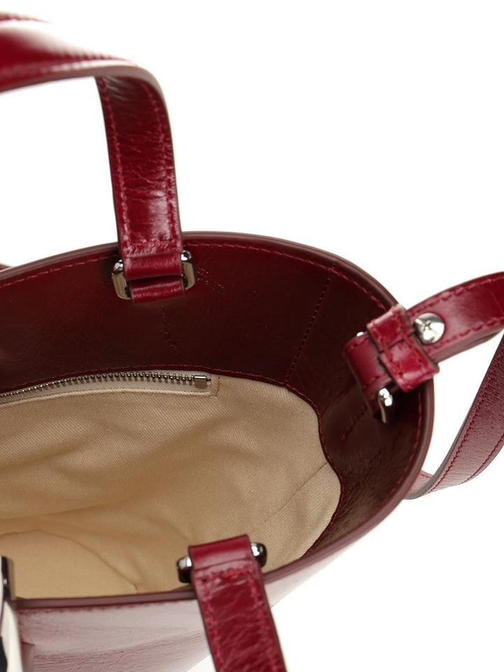 Jacquemus Le Petit Bambola Bag Handbags - Bordeaux | fb754bcd530363afd72bfeffb332642a63bada93