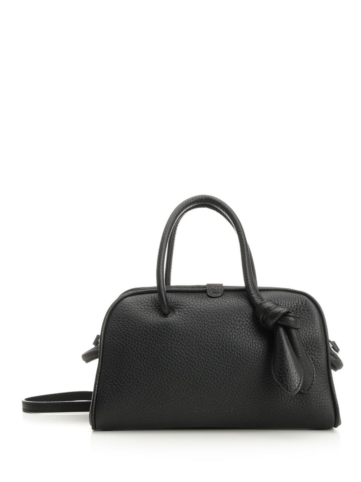 Jacquemus Petit Tourism Bag Handbags - Black | 67a04a5e4a21fe5e010c9810f81336e8661f1a09
