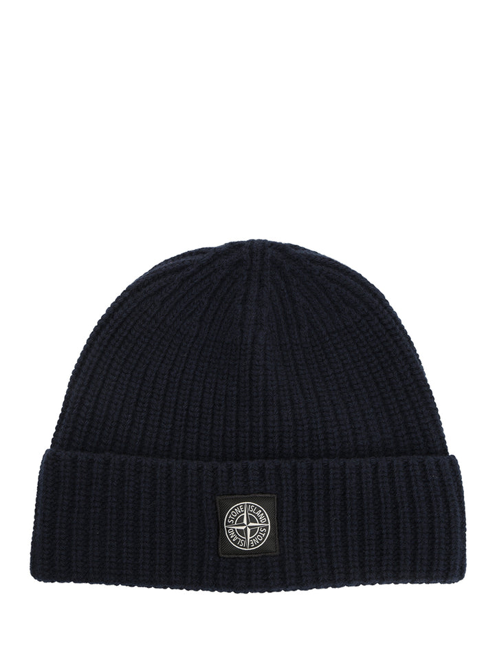 Stone Island Wool Cap Hats - Blue | 44c8fd14a242e415f2ca48c3d7e5ba577a59a18e