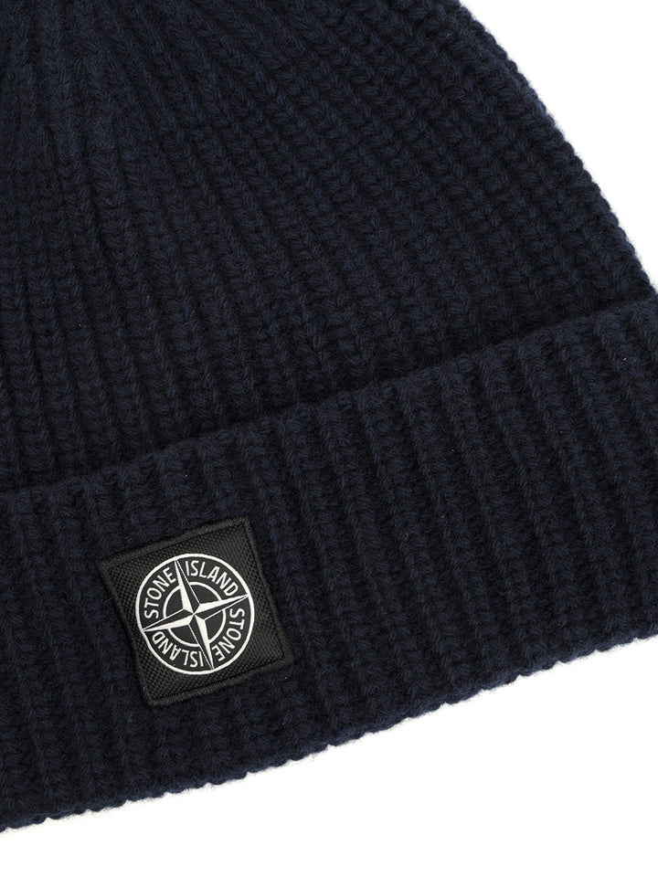 Stone Island Wool Cap Hats - Blue | 70413bef266edfeb8fbd9bcad6fc202c6222bc8d