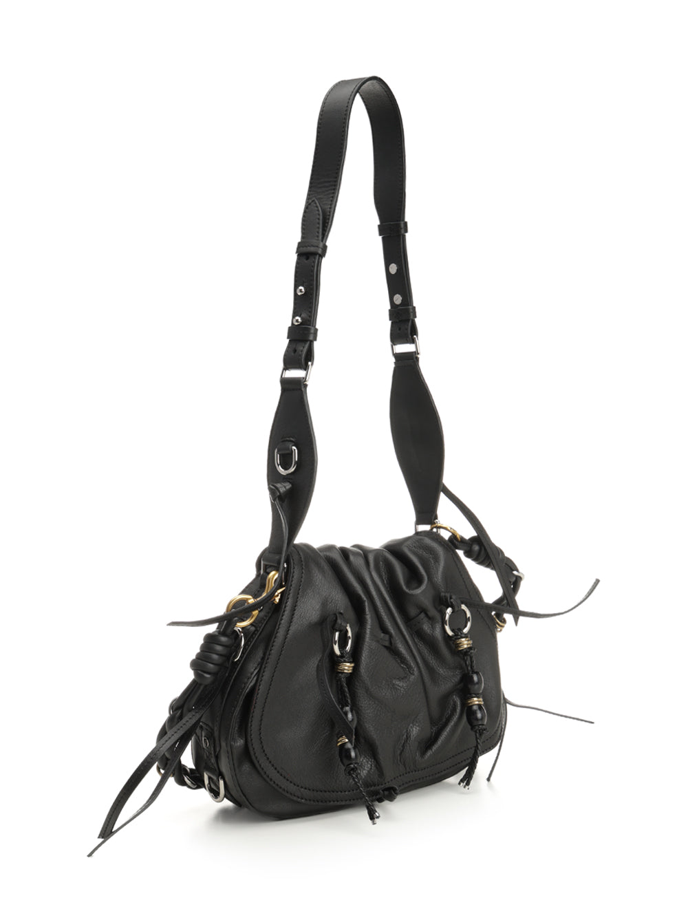 Isabel Marant Bolton Crossbody Bags - Black | 2aa6012a3ed880eb5b42857c827adbe90fb4a617