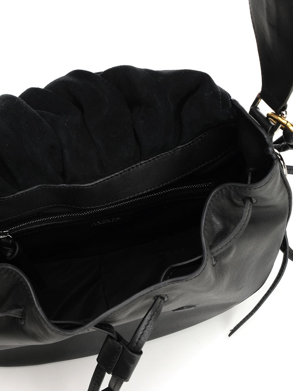 Isabel Marant Bolton Crossbody Bags - Black | bcfb100e6fcff6a99e68921a00200403388a36f3