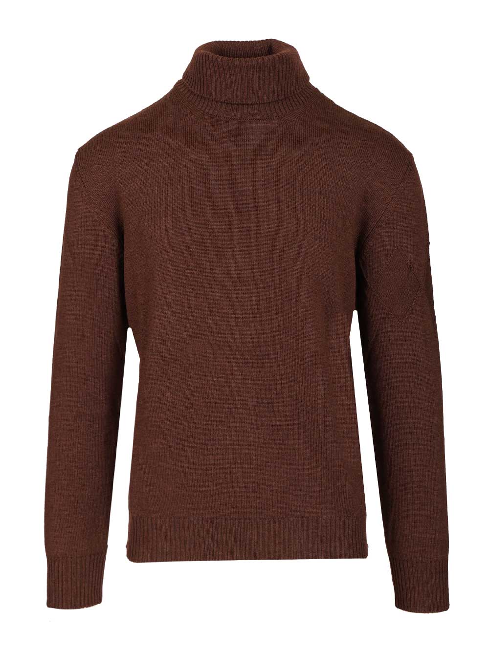 Ballantyne Merino Wool Turtleneck Knitwear - Brown | 4081f3e4e96c7f18377f71605cd3308de86423ec