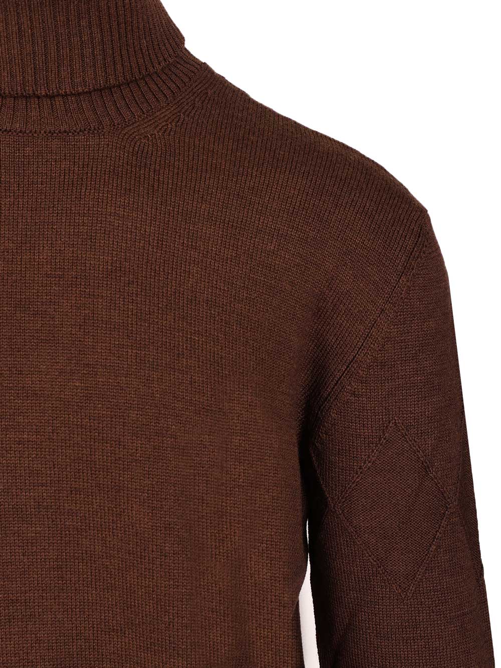Ballantyne Merino Wool Turtleneck Knitwear - Brown | 1a4d763d99cb133ac148c5be2d624c72f6e97d61