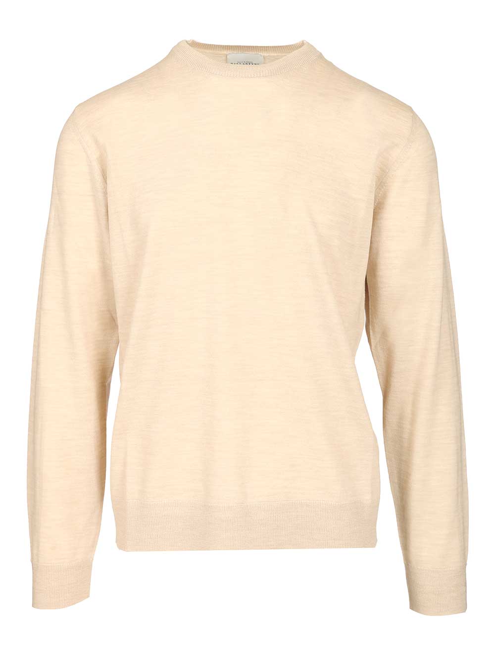 Ballantyne Crew Neck Sweater Knitwear - White | b49aadb4d15f5d3a2c2b9489ea3de62406045c8b