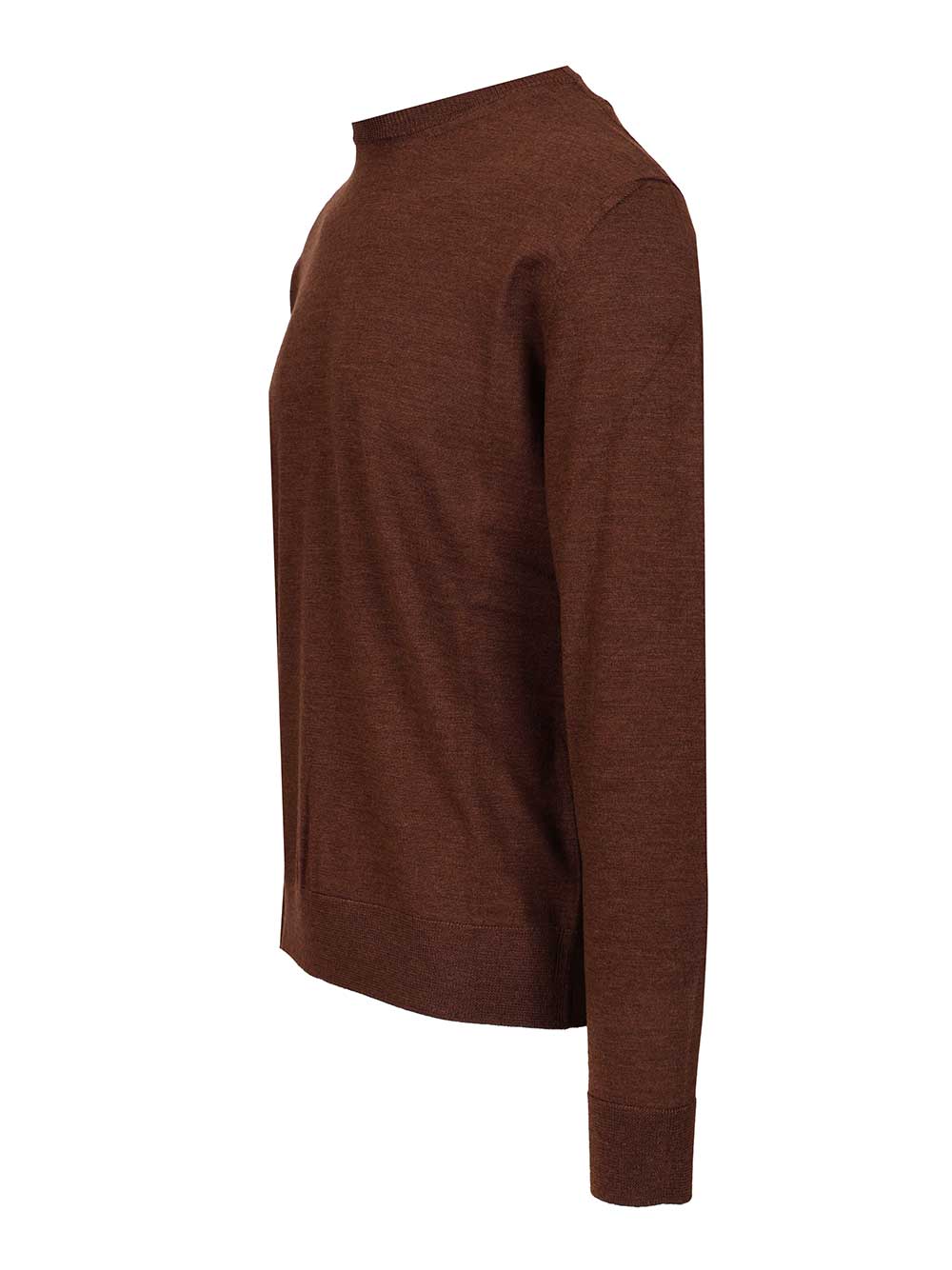 Ballantyne Crew Neck Sweater Knitwear - Brown | 648db8ead44c6e5c14a962f46b251ccb351c1b7f