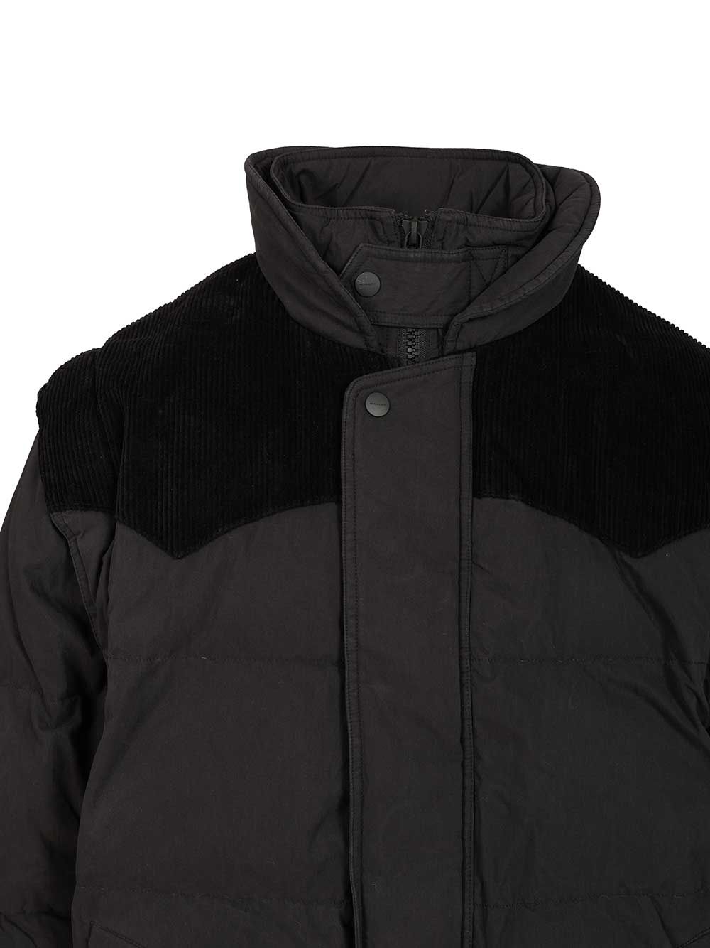 Marant Dawson Short Down Jacket Jackets - Black | ab3860443fa712b65c41f0cc955a44953945780e