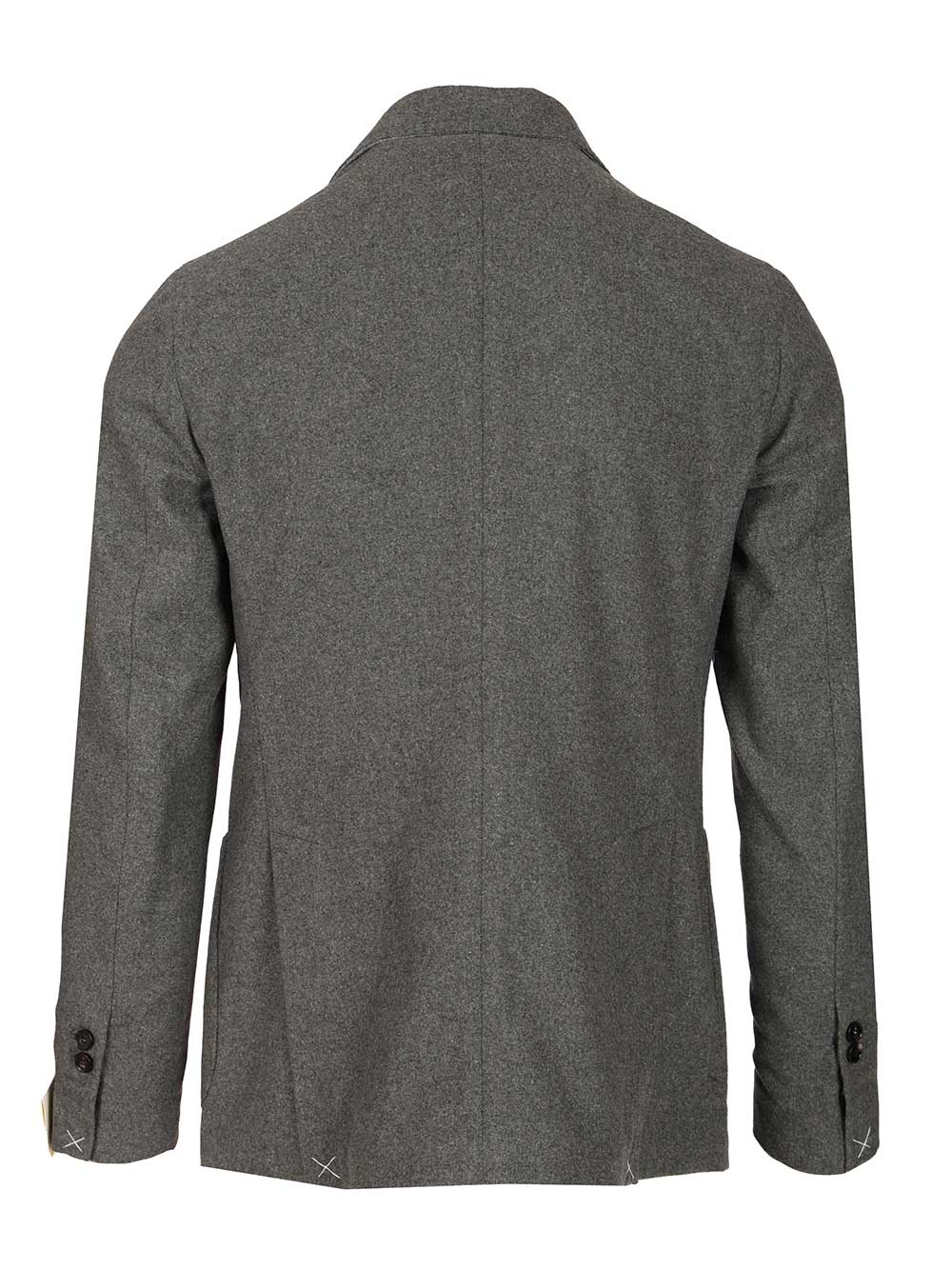 Guarinucci Unlined Double-Breasted Blazer Jackets - Grey | 2fdc8f59fcb8a00b001a15fa7b3a11c1fdea08c7