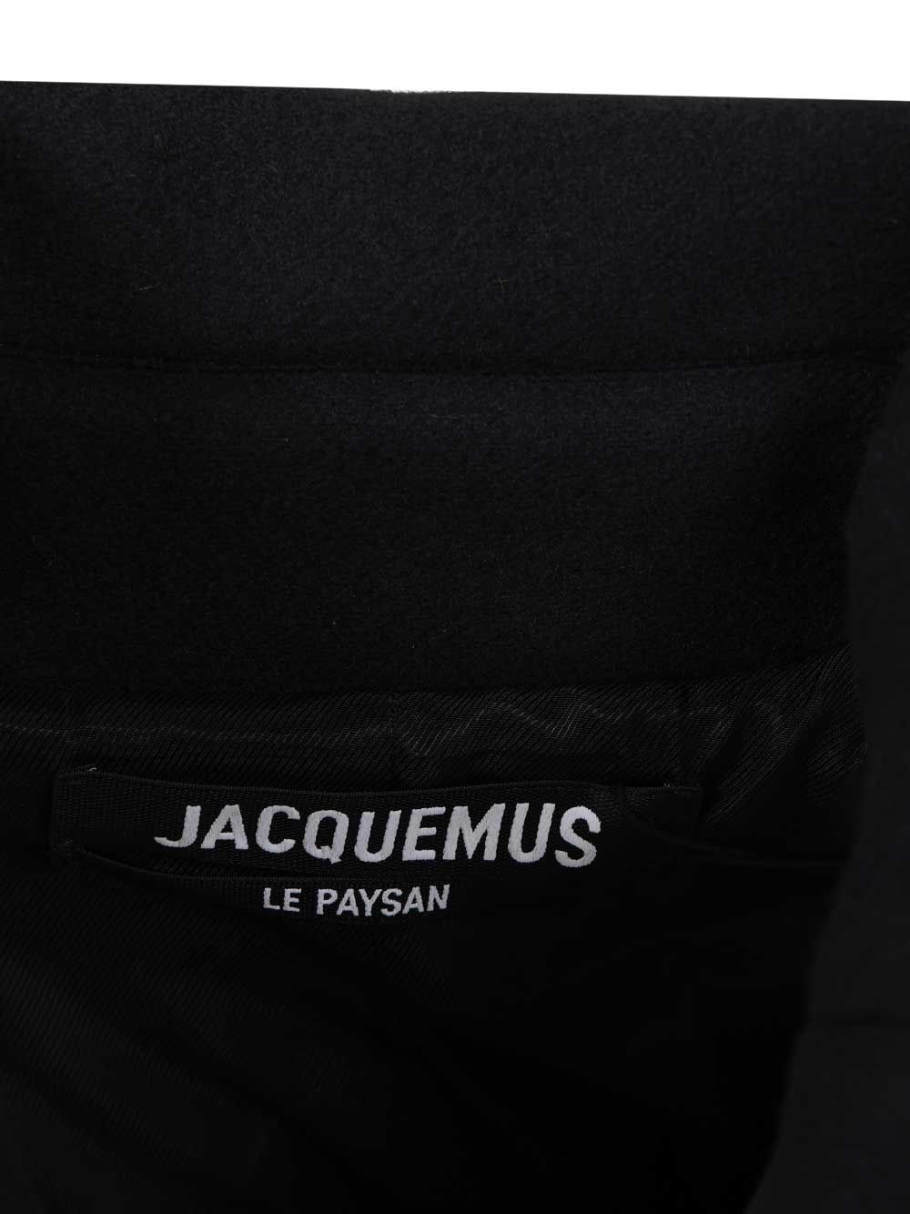 Jacquemus Ovalo Caban Coats - Blue | c43fe689648cb5219e96f4917defdc7137e28e8f