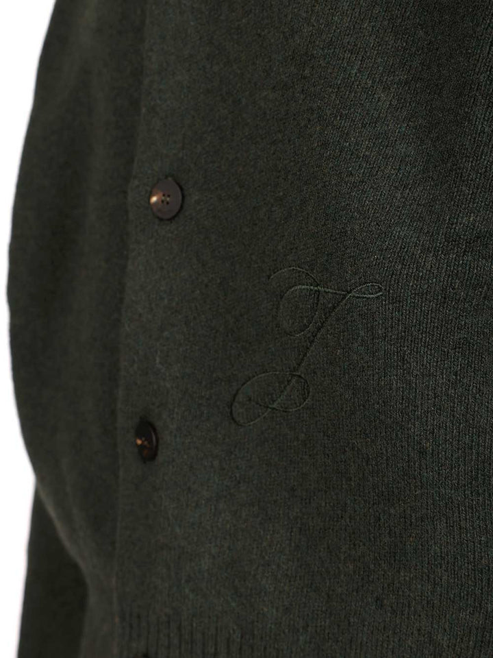 Jacquemus Pallone Cardigan Knitwear - Green | e1e432ba1fafa95bd009549c7013365b755e5f22