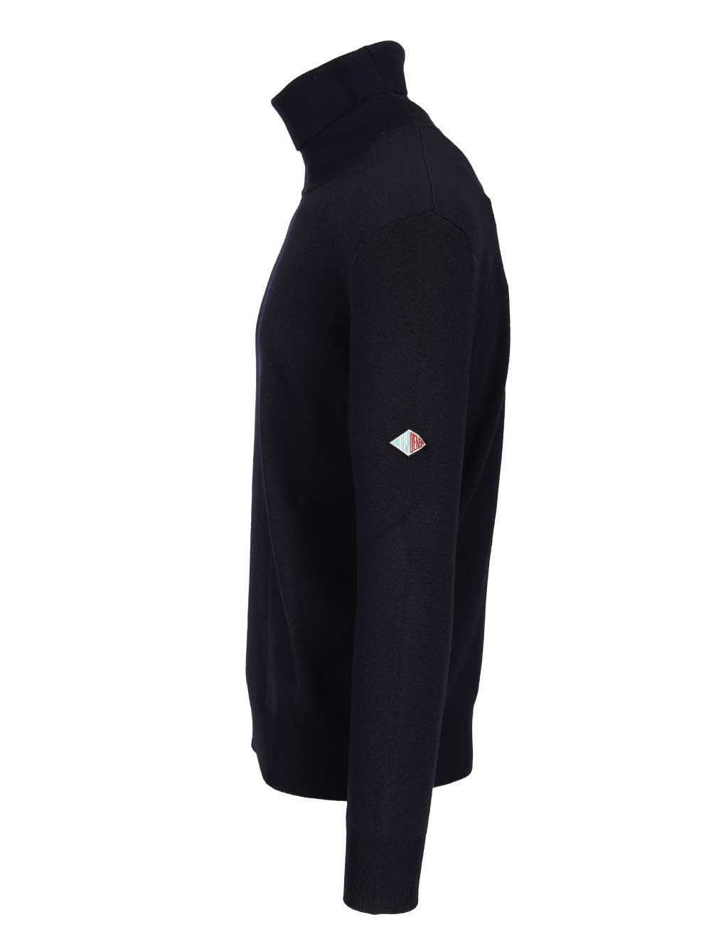 Bottega Veneta Navy Blue Wool Turtleneck Sweater Knitwear - Blue | 3c0504ff4ba6bda2585579658de85edc7c4a9417