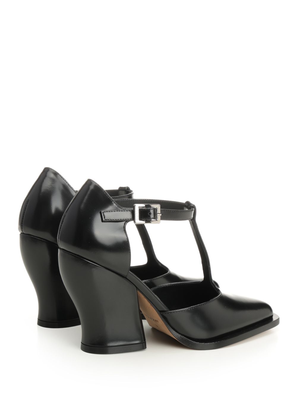 Loewe Mohair Blend Cardigan Pumps - Black | 23b3227c91f2137dbfea1ccbbc0b5a2cff518574