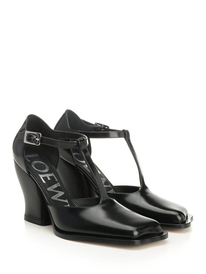 Loewe Mohair Blend Cardigan Pumps - Black | fc668dd66de0056044449f2d18ea8aad2f4c46c0