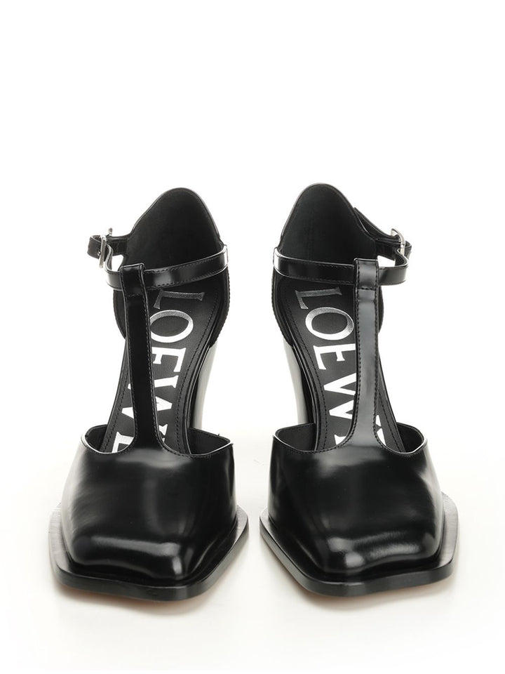 Loewe Mohair Blend Cardigan Pumps - Black | b91dbbb812e855dc1f87e67c3fcb7c385435078a