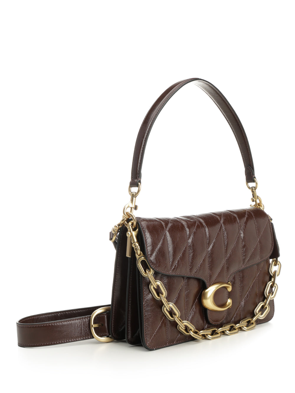Coach Tabby Shoulder Bags - Brown | 270ce41b91918c997aa2366ee5435db71c67e339