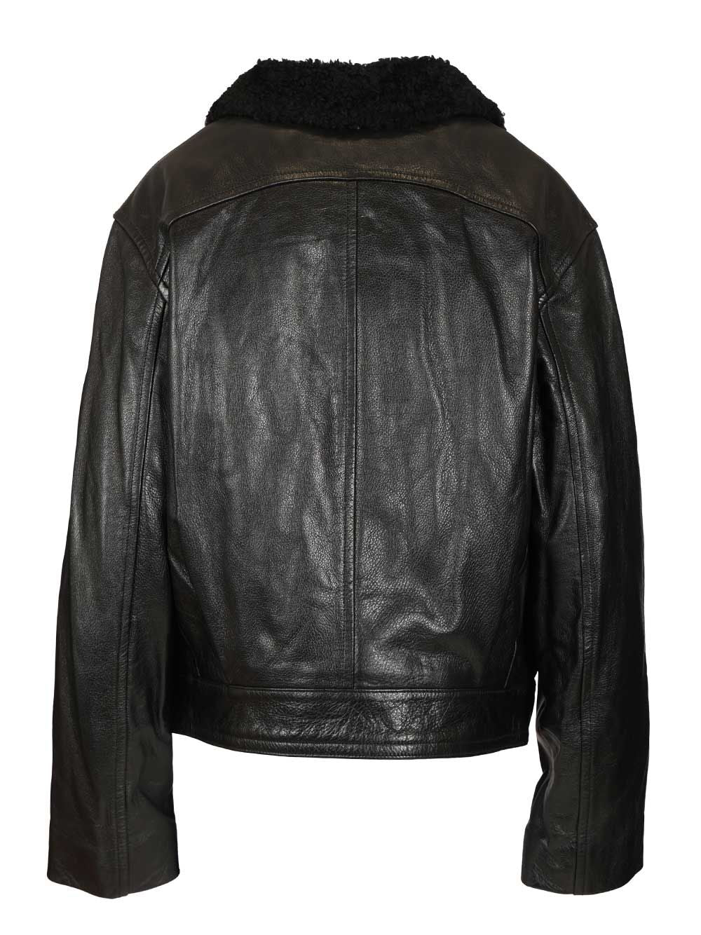Isabel Marant Briyana Leather Jacket Jackets - Black | ddc9104b5ef7864d9c3f59a43f43d984c687c4d2
