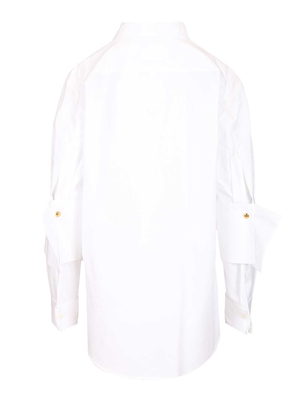 Loewe Cotton Shirt Shirts - White | b7c6eab52a88a53002a7a1ebbf61b358f4430a20