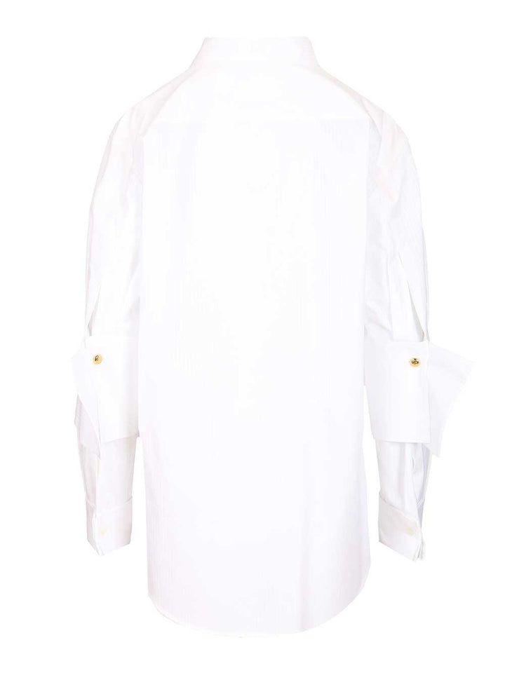 Loewe Cotton Shirt Shirts - White | b7c6eab52a88a53002a7a1ebbf61b358f4430a20